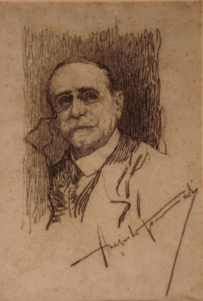 Angiolo - Autoritratto, Collezione Carlo Pepi, Crespina (Pisa)